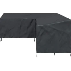 vidaXL Accesorios Para Muebles De Jardín-Funda para muebles Negro 250 x 180 x 80 cm Tela Oxford 420D