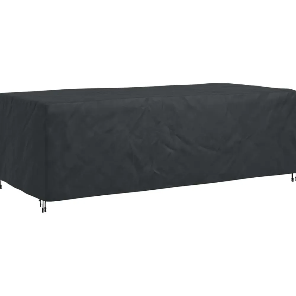 vidaXL Funda para muebles Liso Negro 300 x 110 x 70 cm 600D Best