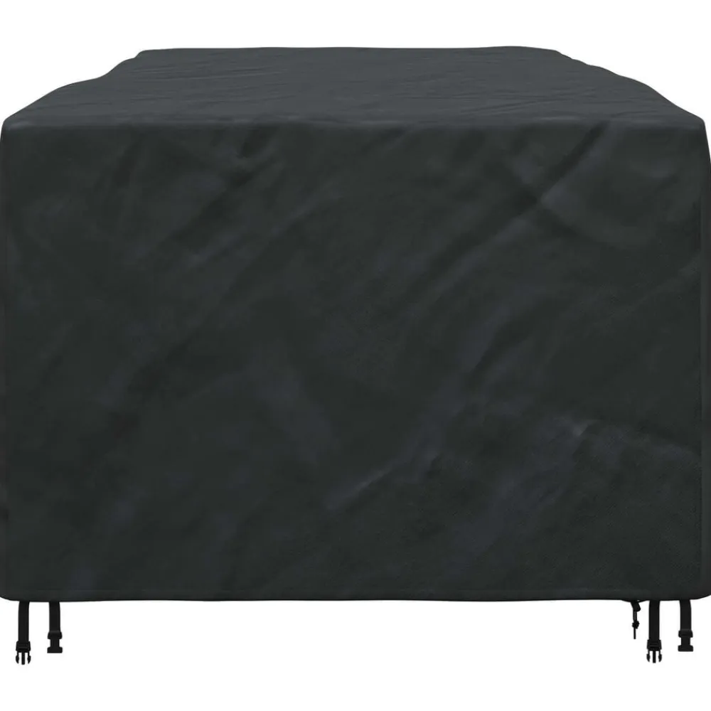 vidaXL Funda para muebles Liso Negro 300 x 110 x 70 cm 600D Best