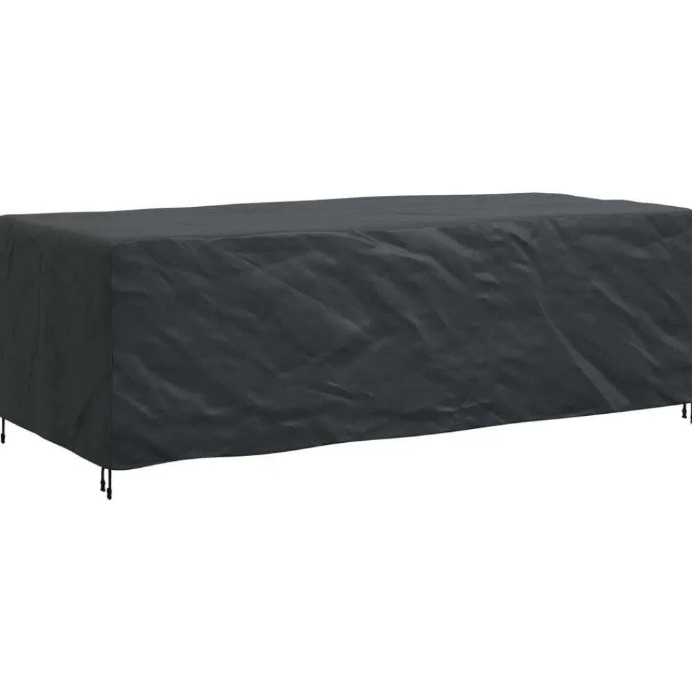 vidaXL Funda para muebles Liso Negro 300 x 110 x 70 cm 600D Best