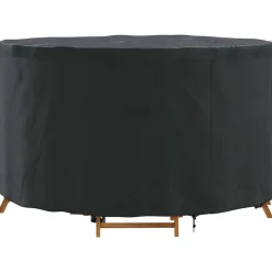 vidaXL Accesorios Para Muebles De Jardín-Funda para muebles Negro 102 x 102 x 71 cm Tela Oxford 420D