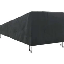 vidaXL Funda para muebles de exterior Negro 195 x 76 x 82 cm Hot