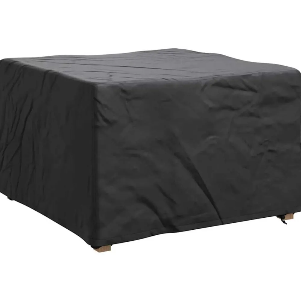 vidaXL Accesorios Para Muebles De Jardín-Funda para muebles Negro 60 x 60 x 45 cm Tela Oxford 210D
