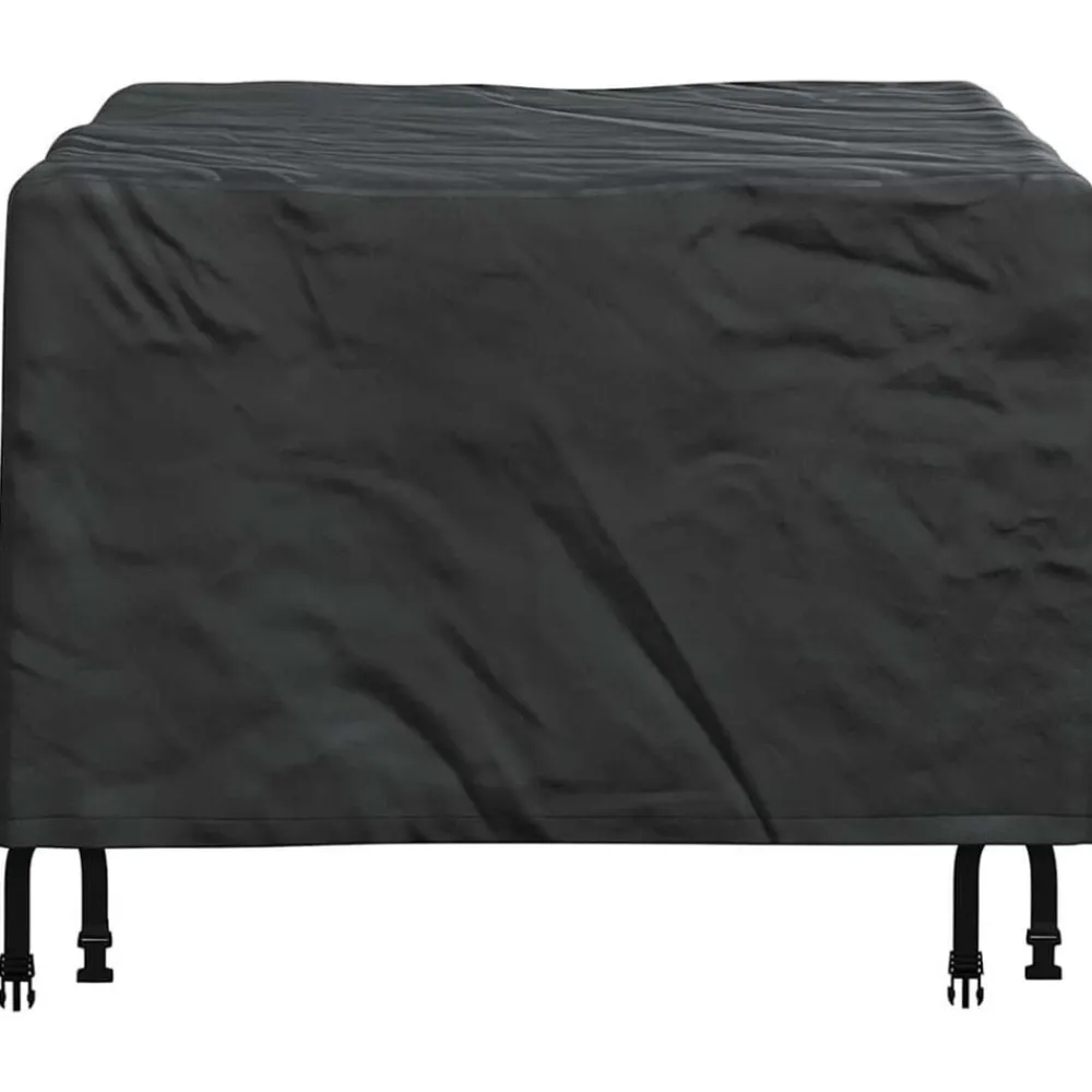 vidaXL Accesorios Para Muebles De Jardín-Funda para muebles Negro 60 x 60 x 45 cm Tela Oxford 210D