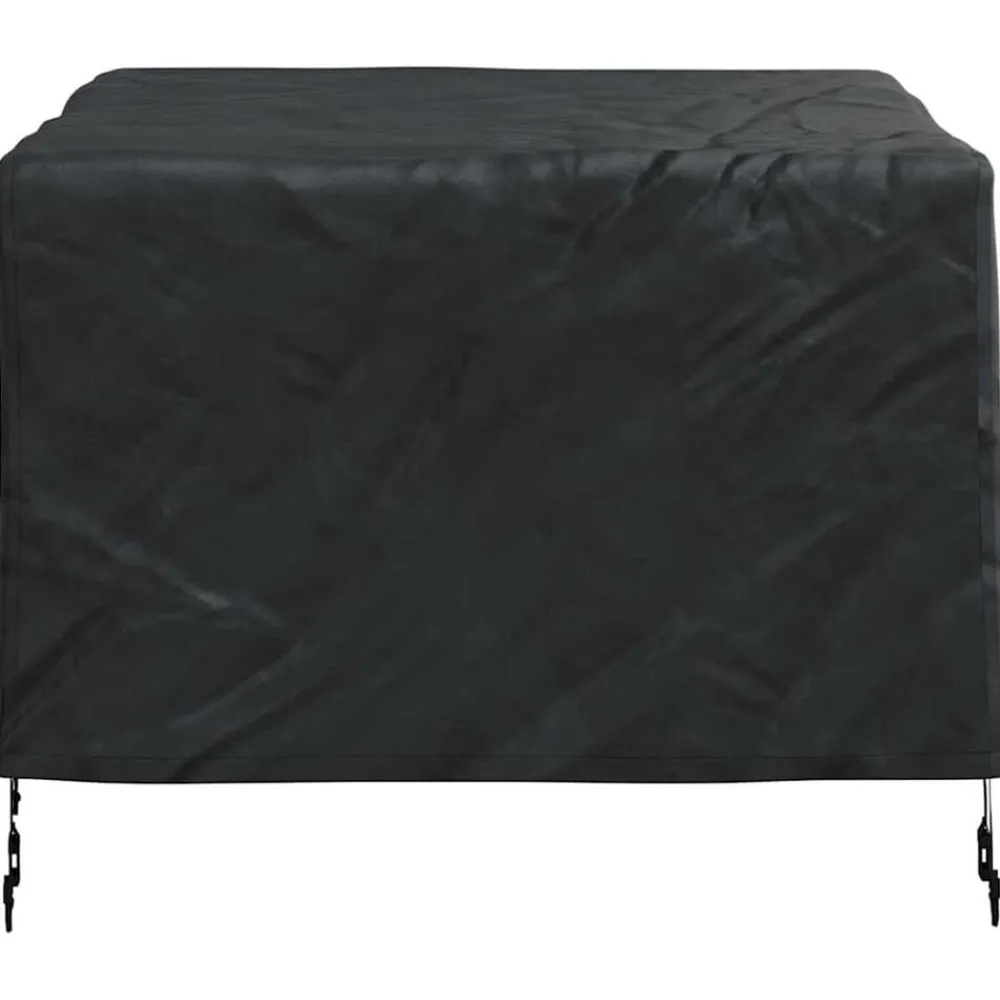 vidaXL Accesorios Para Muebles De Jardín-Funda para muebles Negro 60 x 60 x 45 cm Tela Oxford 210D