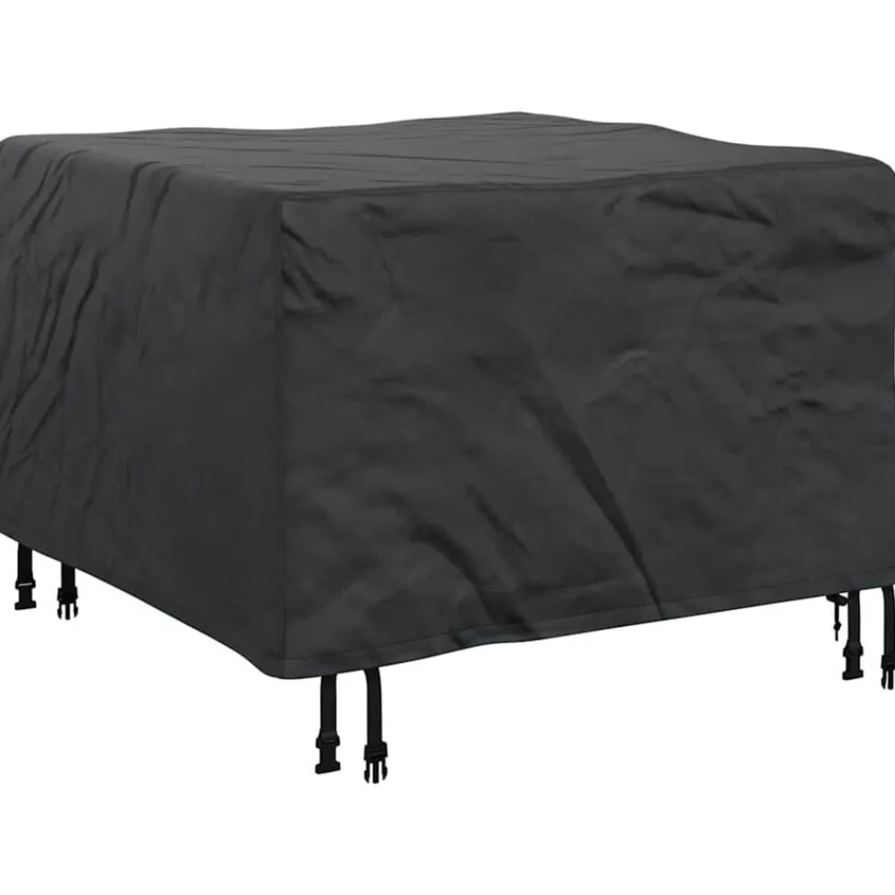 vidaXL Accesorios Para Muebles De Jardín-Funda para muebles Negro 60 x 60 x 45 cm Tela Oxford 210D
