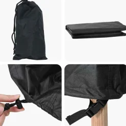 vidaXL Funda para muebles Negro 60 x 60 x 45 cm Tela Oxford 420D Online