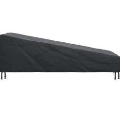 vidaXL Funda para muebles de exterior Negro 195 x 76 x 82 cm Outlet