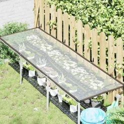 vidaXL Funda para plantas con ojales 1x3 m Polietileno Online