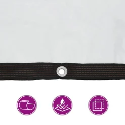 vidaXL Funda para plantas con ojales 1x3 m Polietileno Online