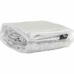 vidaXL Jardín-Funda para plantas con ojales PVC 1x3 m