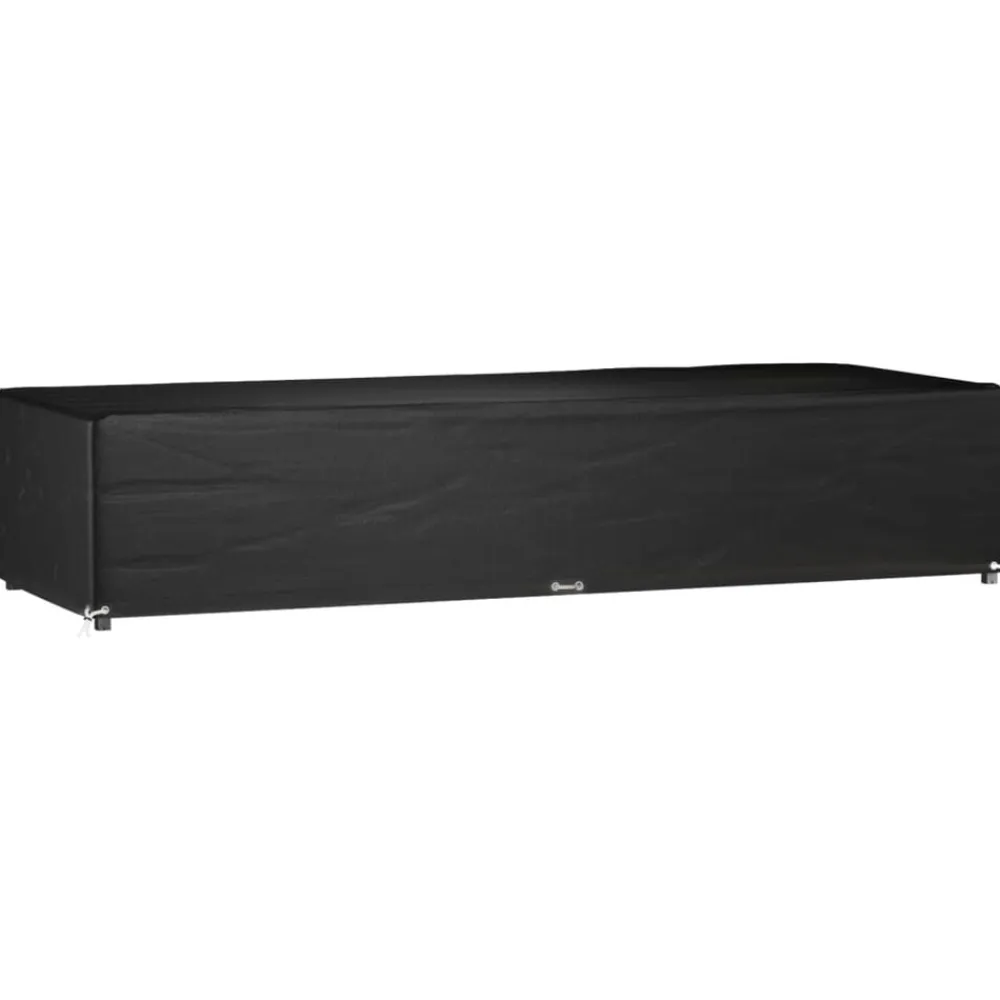 vidaXL Accesorios Para Muebles De Jardín-Funda para tumbona 12 ojales polietileno 205x75x40 cm
