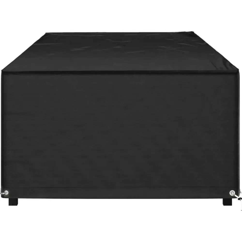 vidaXL Accesorios Para Muebles De Jardín-Funda para tumbona 12 ojales polietileno 205x75x40 cm
