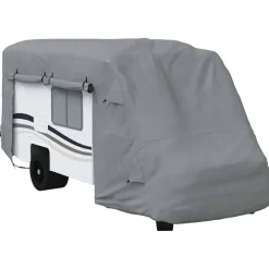 vidaXL Fundas para autocaravanas tela no tejida gris 570x235x275 cm Outlet