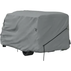 vidaXL Fundas para autocaravanas tela no tejida gris 570x235x275 cm Outlet