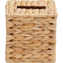 vidaXL Accesorios Para El Baño-Fundas para Cajas de Tejido 2 pcs Jacinto de agua Natural
