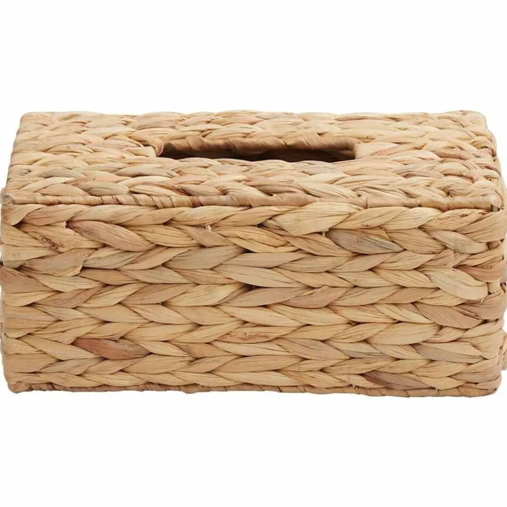 vidaXL Accesorios Para El Baño-Fundas para Cajas de Tejido 2 pcs Jacinto de agua Natural