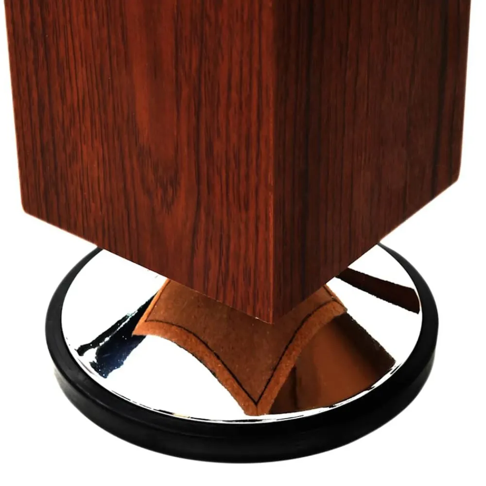 vidaXL Futbolín de acero 60 kg marrón 140x74,5x87,5 cm Marrón