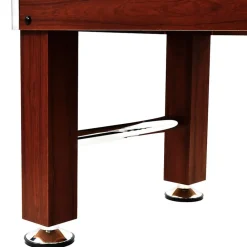 vidaXL Futbolín de acero 60 kg marrón 140x74,5x87,5 cm Marrón