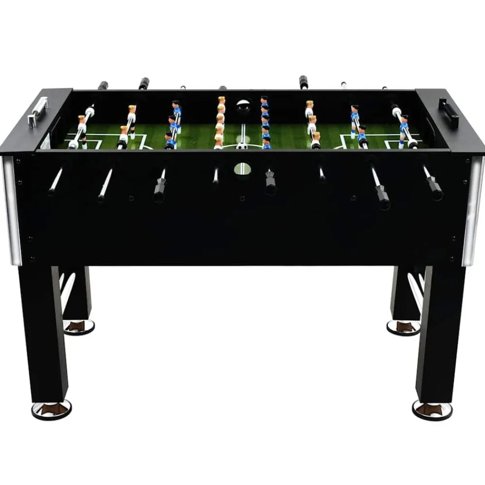 vidaXL Juegos De Interior-Futbolín de acero 60 kg 140x74,5x87,5 cm