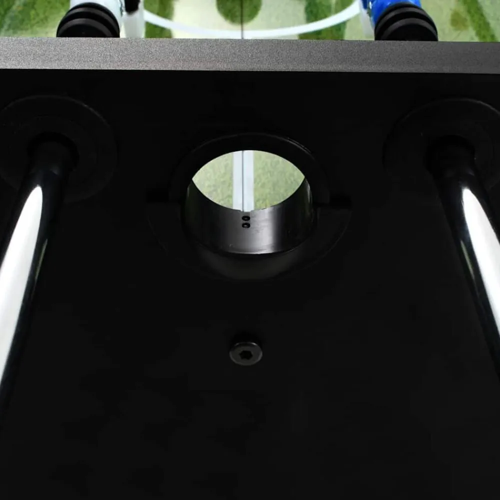 vidaXL Juegos De Interior-Futbolín de acero 60 kg 140x74,5x87,5 cm