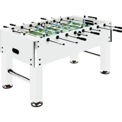 vidaXL Juegos De Interior-Futbolín de acero 60 kg 140x74,5x87,5 cm