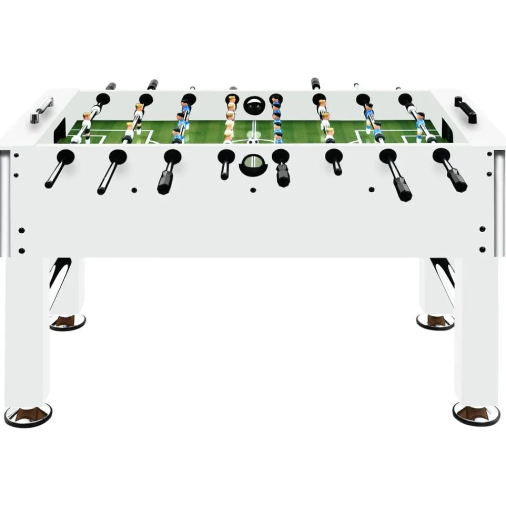vidaXL Juegos De Interior-Futbolín de acero 60 kg 140x74,5x87,5 cm