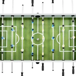 vidaXL Juegos De Interior-Futbolín de acero 60 kg 140x74,5x87,5 cm