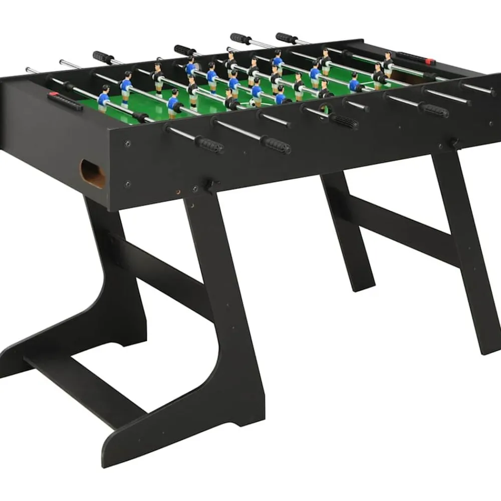 vidaXL Juegos De Interior-Futbolín plegable 121x61x80 cm