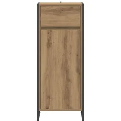 vidaXL Gabinete de Baño con cajón Roble Artesanal 40 x 30 x 100 cm Roble artisan New