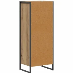 vidaXL Gabinete de Baño con cajón Roble Artesanal 40 x 30 x 100 cm Roble artisan New