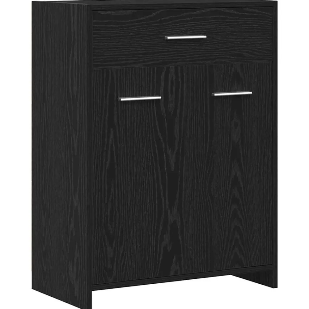 vidaXL Conjuntos De Muebles-Gabinete de Baño con cajón 60 x 33 x 80 cm