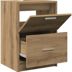 vidaXL Gabinete de Baño con cajón Roble artesanal 40 x 37 x 59 cm Roble artisan Outlet