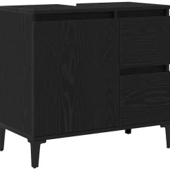 vidaXL Armarios Y Almacenamiento-Gabinete de Baño con cajón 65 x 33 x 60 cm