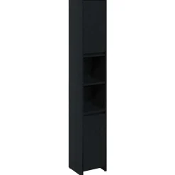 vidaXL Conjuntos De Muebles-Gabinete de Baño con puerta 30 x 30 x 183,5 cm