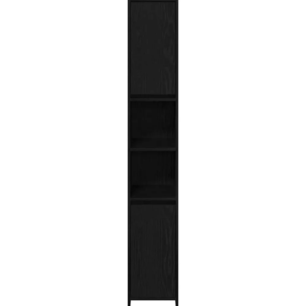 vidaXL Conjuntos De Muebles-Gabinete de Baño con puerta 30 x 30 x 183,5 cm
