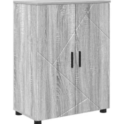 vidaXL Armarios Y Almacenamiento-Gabinete de Baño con almacenamiento 60 x 35 x 80 cm