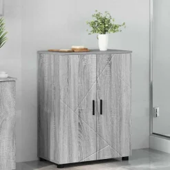 vidaXL Armarios Y Almacenamiento-Gabinete de Baño con almacenamiento 60 x 35 x 80 cm