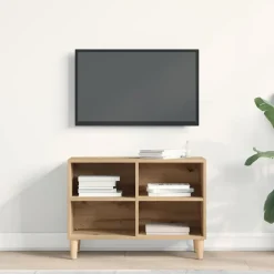 vidaXL Gabinete de TV artisian oak 69,5 x 30 x 50 cm Roble artisan New