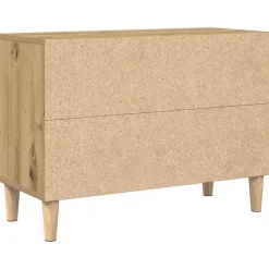 vidaXL Gabinete de TV artisian oak 69,5 x 30 x 50 cm Roble artisan New