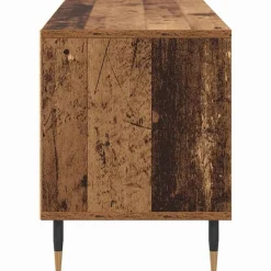 vidaXL Gabinete de TV con cajón 100 x 34,5 x 44,5 cm Madera vieja Best