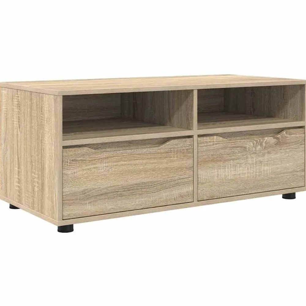vidaXL Muebles Tv-Gabinete de TV con cajón 100 x 48 x 43 cm