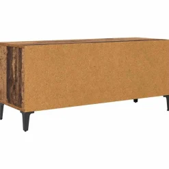 vidaXL Gabinete de TV con cajón 100 x 34,5 x 44,5 cm Madera vieja New
