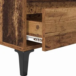 vidaXL Gabinete de TV con cajón 100 x 34,5 x 44,5 cm Madera vieja New
