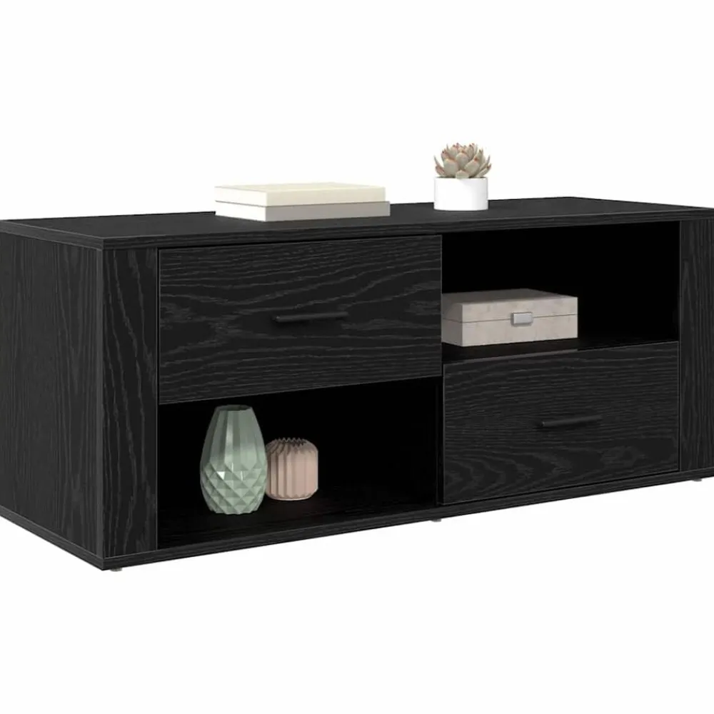 vidaXL Muebles Tv-Gabinete de TV con cajón 100 x 35 x 40 cm