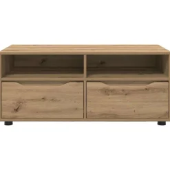 vidaXL Gabinete de TV con cajón Roble artesanal 100 x 48 x 43 cm Roble artisan Hot