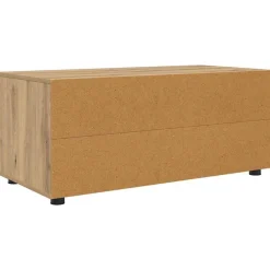 vidaXL Gabinete de TV con cajón Roble artesanal 100 x 48 x 43 cm Roble artisan Hot