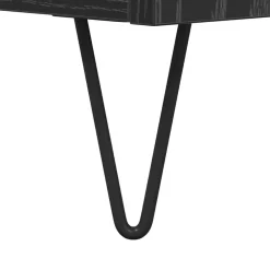 vidaXL Gabinete de TV con cajón 150 x 36 x 30 cm Roble negro Clearance