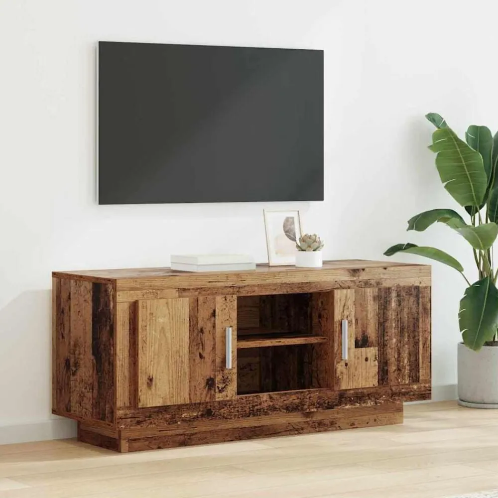 vidaXL Muebles Tv-Gabinete de TV 102 x 35 x 45 cm