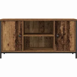 vidaXL Gabinete de TV 100 x 40 x 50 cm Madera vieja Clearance